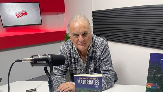 Edgardo Fornero, vecino de Canning y autor de “Matorrales”, habló sobre su nueva novela y las situaciones que retrata.