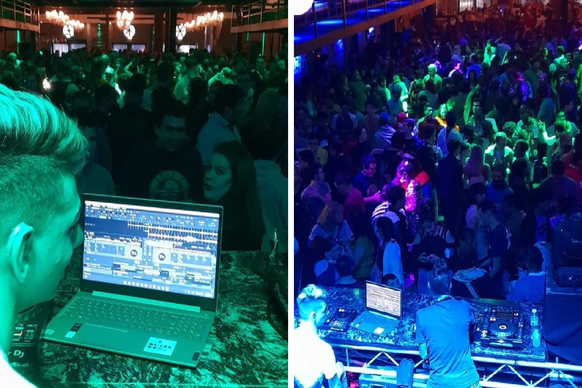 La emotiva historia del joven DJ de Llavallol que tiene parálisis cerebral y tocó ante 800 personas