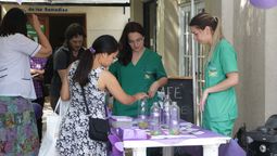 violencia contra la mujer: realizaron una jornada de concientizacion en el hospital santamarina de monte grande