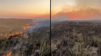 Se le quemaron 150 hectáreas de campo en San Vicente: Fue un desastre