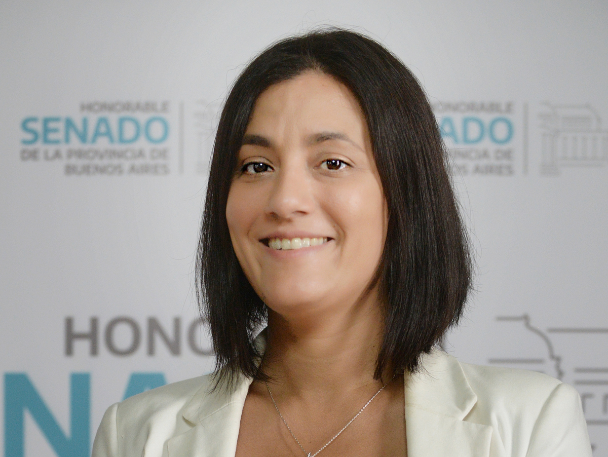 Sofía Vanelli, senadora del Frente Renovador. Sofía Vanelli, senadora del Frente Renovador. 