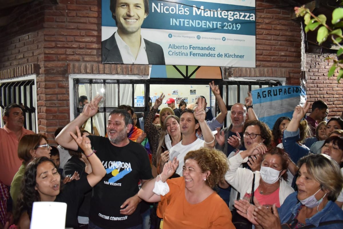 Festejan Mantegazza y Barralle en San Vicente: Vamos a redoblar el esfuerzo
