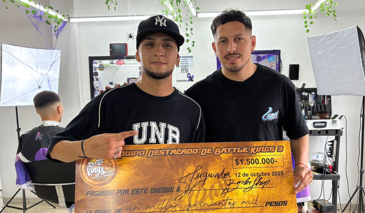 Barberos de Monte Grande ganaron un concurso nacional y se llevaron $1.500.000 Barberos de Monte Grande ganaron un concurso nacional y se llevaron $1.500.000