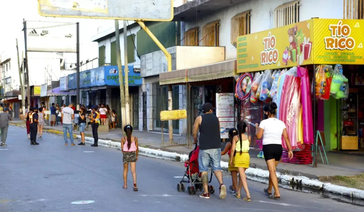 Las calles que ser&aacute;n paseos peatonales en Esteban Echeverr&iacute;a.&nbsp;