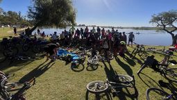 bicicleteada a la laguna de san vicente este domingo: salen desde banfield