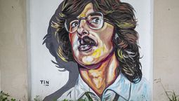 almirante brown: el municipio homenajeo a charly garcia en su cumpleanos con un mural en burzaco