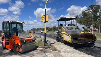 Canning: realizan reparaciones en la Ruta 58 entre El Pampero y El Rebenque