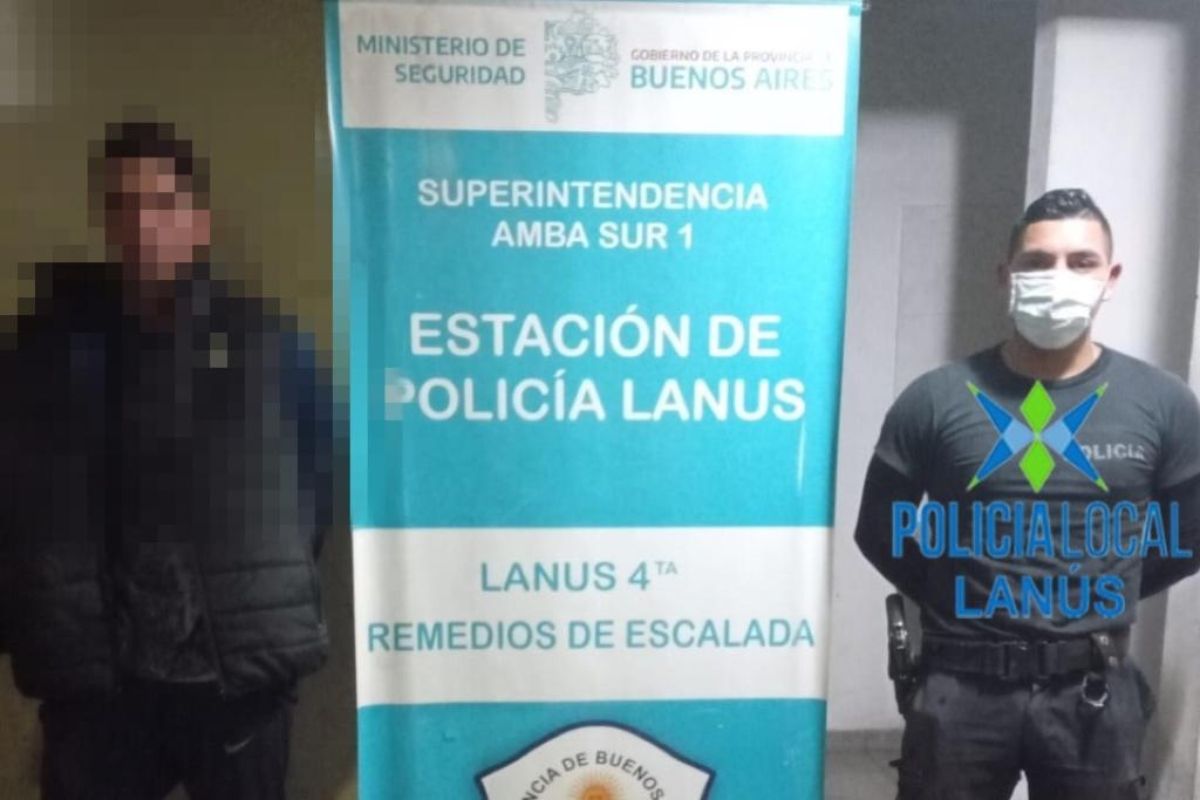 Persecución y tiroteo  en Lanús: dos detenidos