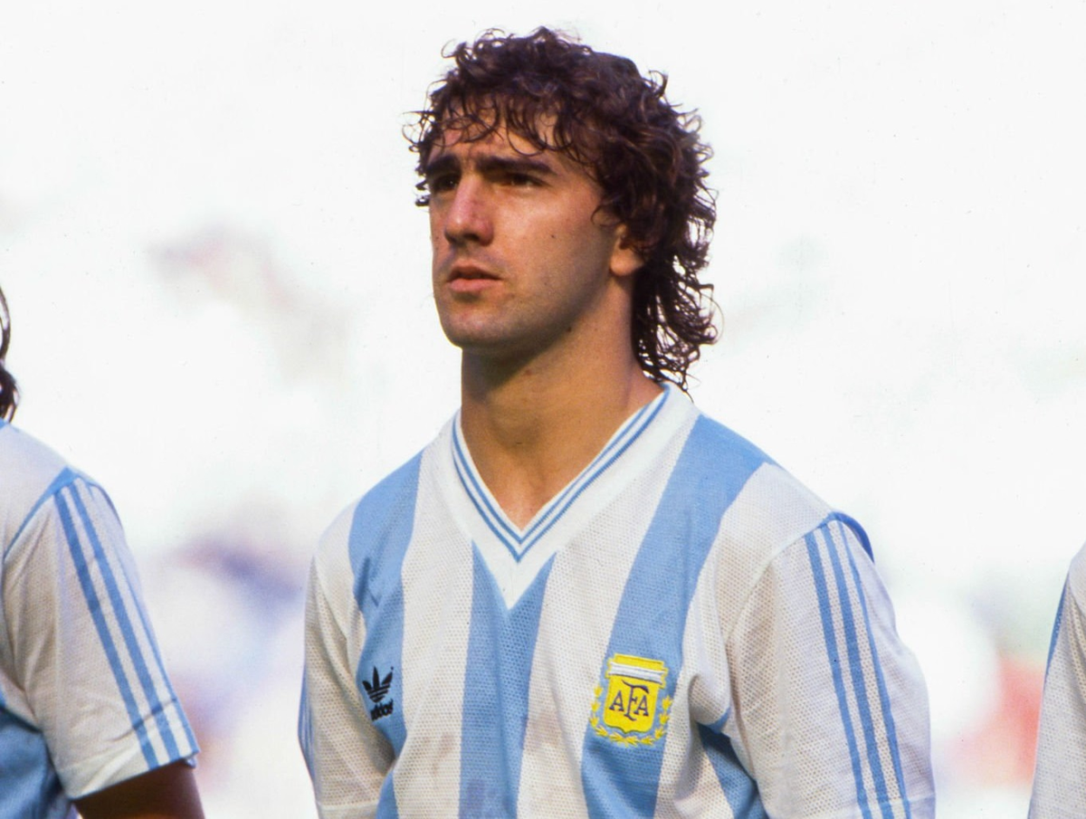 Lorenzo jugó la final del Mundial de los años '90 junto a la Selección Argentina.