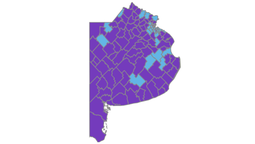 en una provincia pintada de violeta, el conurbano sur volvio a ser el bastion del peronismo en una provincia pintada de violeta, el conurbano sur volvio a ser el bastion del peronismo