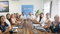 lomas: otermin recibio a kreplak y reforzo la agenda de salud publica