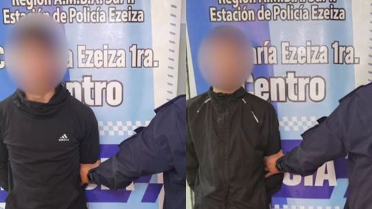 Ezeiza: detuvieron a dos jóvenes acusados de balear a un policía durante un robo