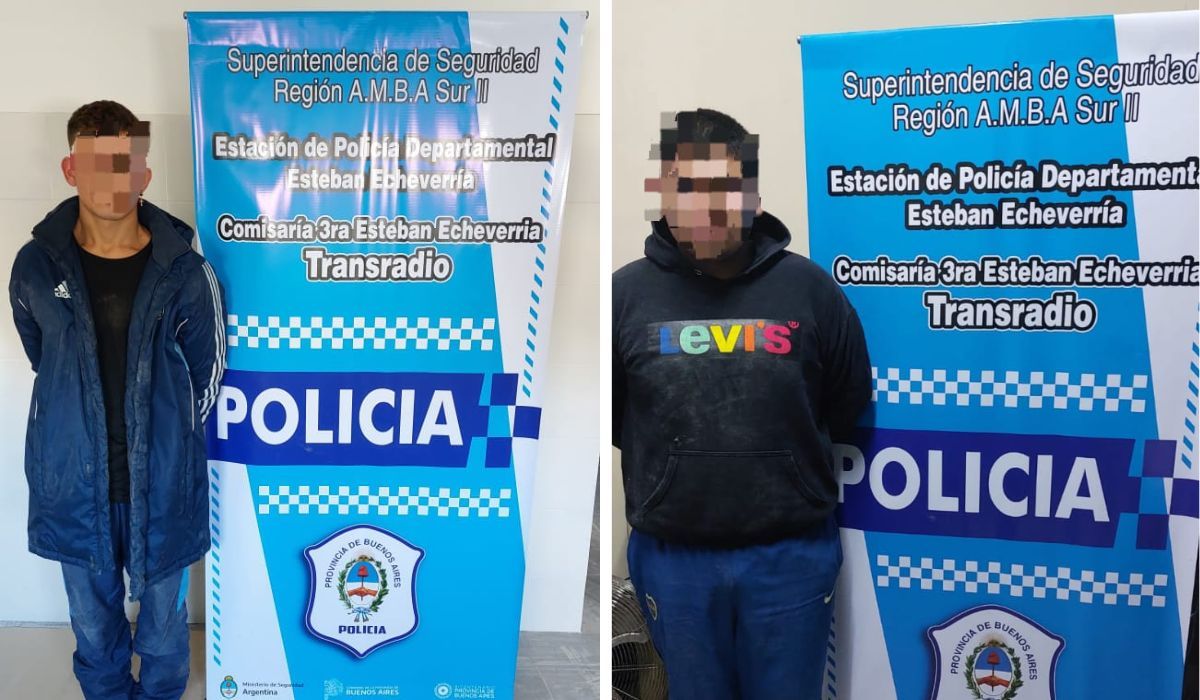 Esteban Echeverría: circulaban en una motos robadas y fueron detenidos