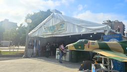 monte grande: los veteranos de malvinas invitan a recorrer la carpa historica