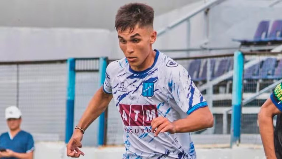 Camilo Nuin, el joven jugador que falleció tras una cirugía en la Clínica Espora de Adrogué. 