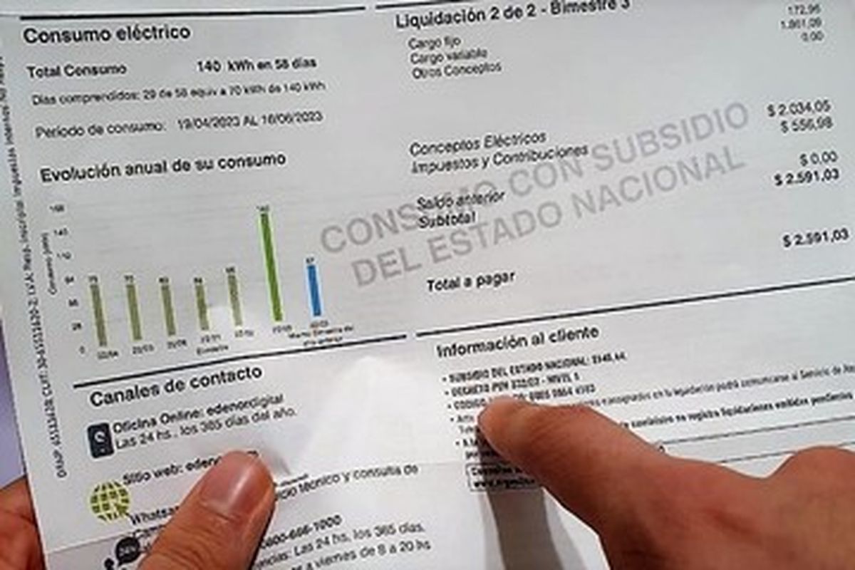 Electricidad. La actualización incorpora cambios en el Valor Agregado de Distribución (VAD), el Cargo Transición Tarifaria (CTT) y los precios de la energía.