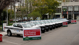Esteban Echeverría: el municipio recibió 15 nuevos patrulleros