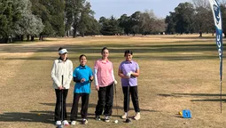 tercera fecha del torneo junior del sur de adcc en golf: queremos fomentar este deporte