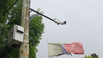 Fotomultas: instalaron cámaras en semáforos de San Vicente, pero aún no funcionan