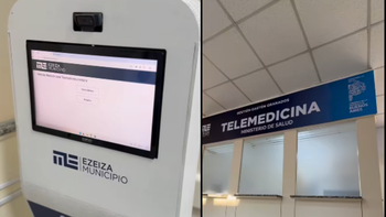 Ezeiza: Implementan nuevo tótem de telemedicina en el Hospital Eurnekian
