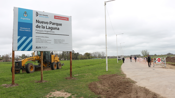Empezaron las obras para el Parque Argentino en la laguna de San Vicente: qué habrá