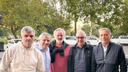 fernando gray en chivilcoy junto a britos, zamora, zabaleta y de la torre