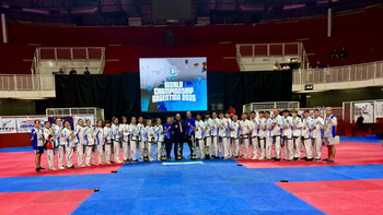 Una academia de Monte Grande cosechó múltiples medallas en el Mundial de Taekwondo