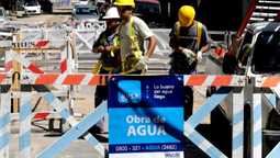 preven cortes de agua por obras en temperley y lomas a lo largo de la semana