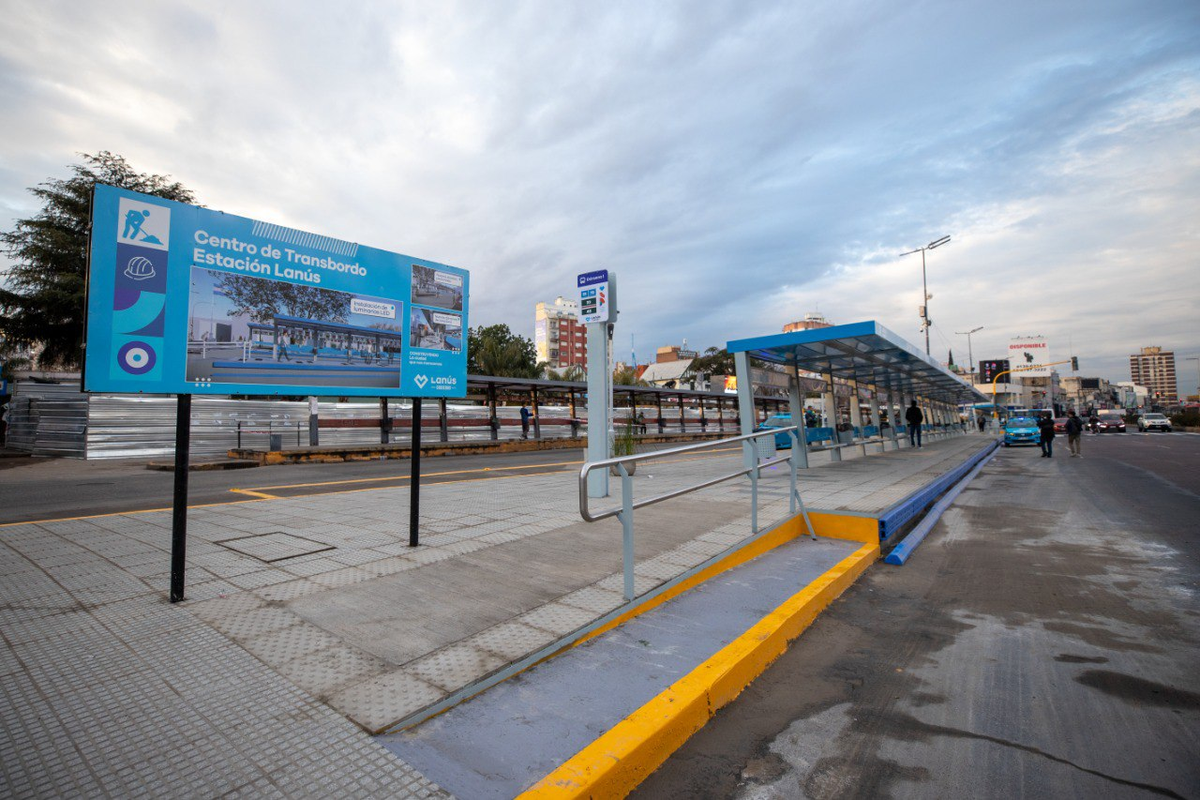 El asesinato ocurrió cerca de la estación de Lanús. 