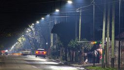 colocan luces led con mayor potencia en las principales avenidas de almirante brown