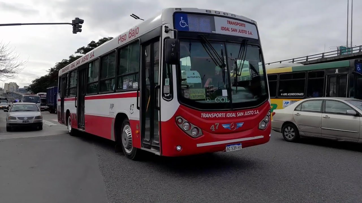 La Línea 96 fue una de las afectadas por el paro de colectivos de este miércoles. 