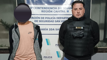 Detuvieron a un delincuente que había robado en una casa en Alejandro Korn