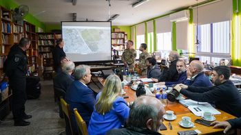 Reunión en el Cottolengo Don Orione por la visita del Papa con ministros y autoridades