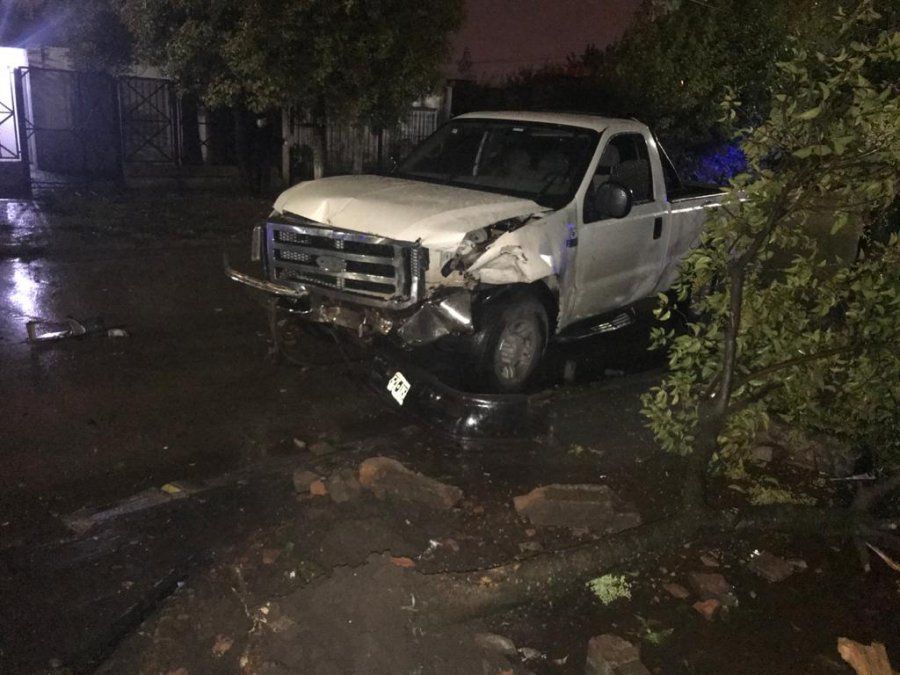 Fuerte choque en Ezeiza dejó una joven con lesiones