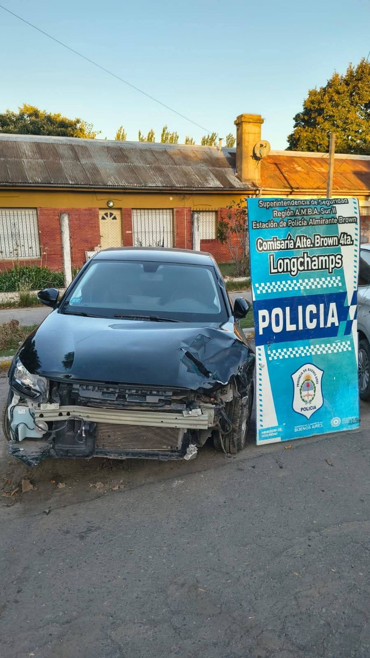 La comisaría 4ta de Longchamps actuó en el caso. La comisaría 4ta de Longchamps actuó en el caso.