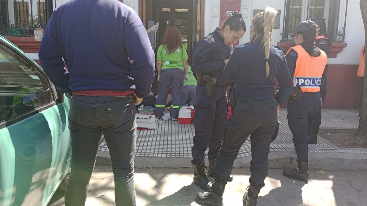El hombre que fue reanimado esta ma&ntilde;ana en el centro de Monte Grande falleci&oacute; en el hospital.