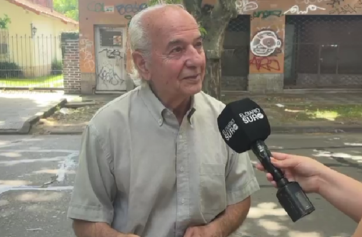 Alejandro, uno de los vecinos que vio al animal.