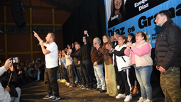 ezeiza: gaston granados celebro la abultada victoria del domingo