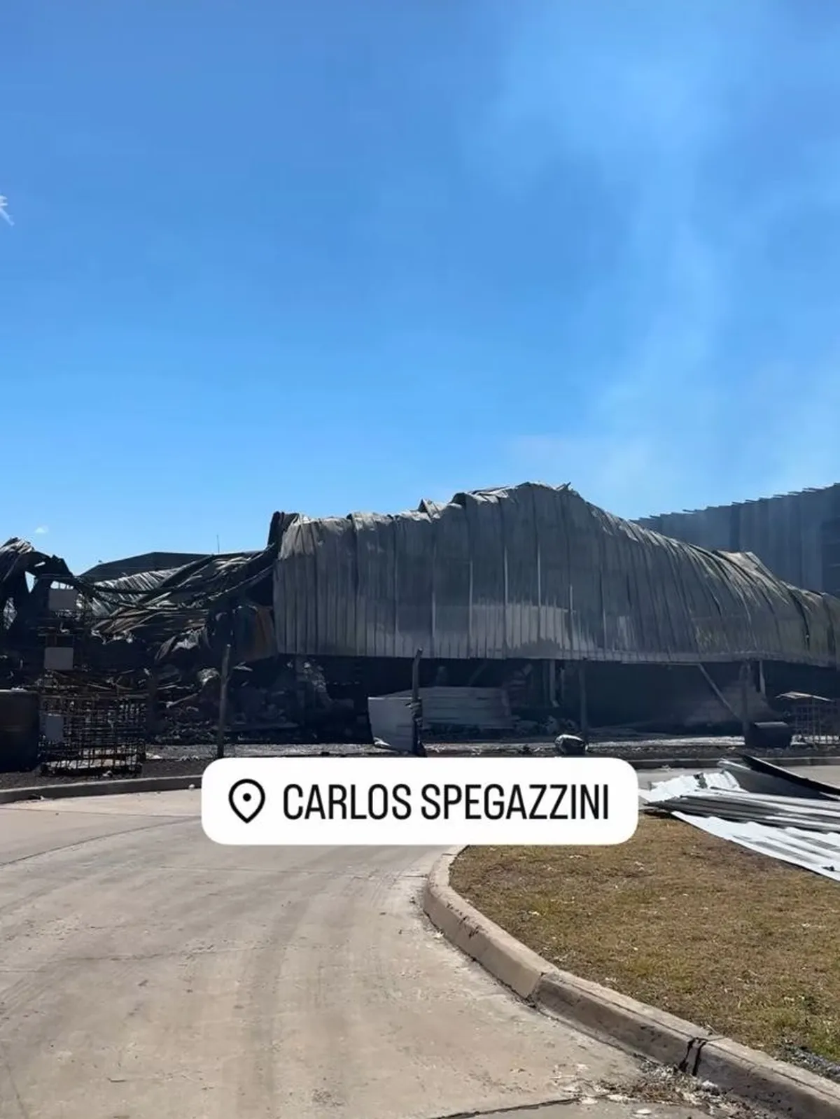 Nuevo incendio en el Polo Industrial de Ezeiza el fin de semana.