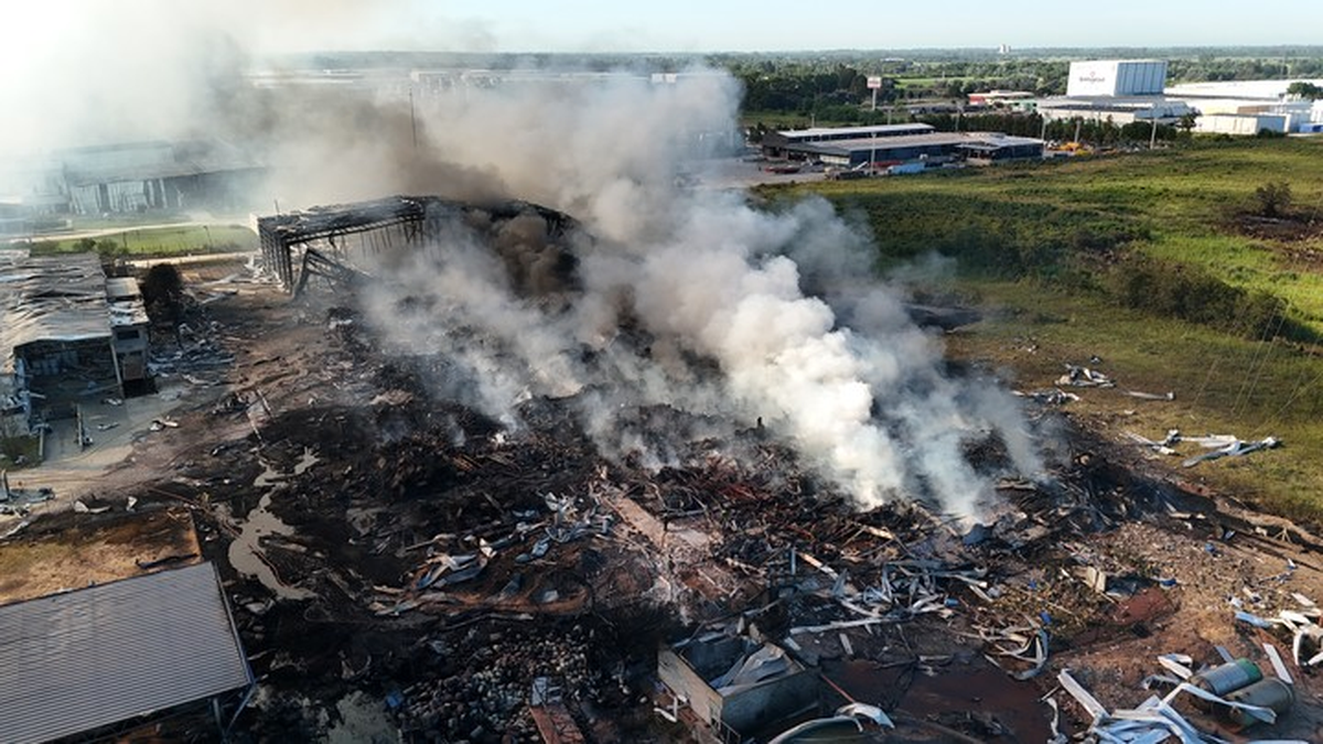 La situación en el Polo Industrial de Ezeiza.