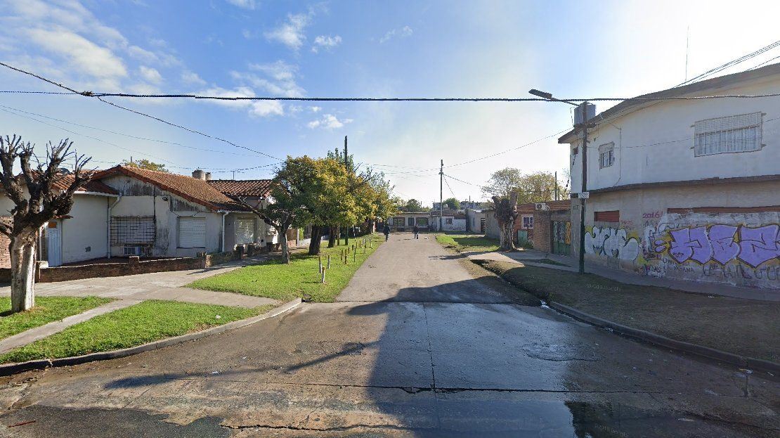 La zona donde ocurri&oacute; el homicidio, en la localidad de Llavallol.