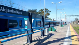 alejandro korn: un hombre resulto gravemente herido tras ser embestido por el tren roca