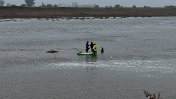 encontraron el cuerpo sin vida del pescador de almirante brown que habia caido al rio salado