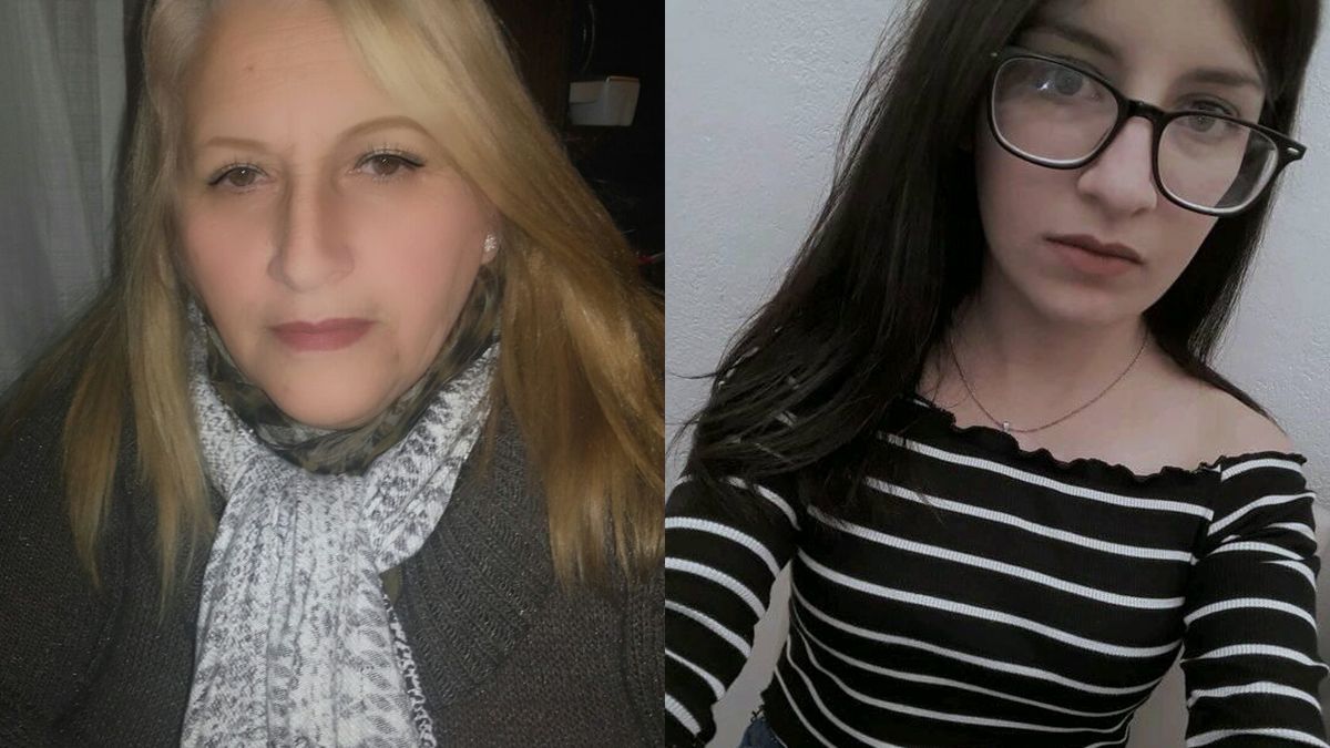 Graciela y su hija Natalia, las v&iacute;ctimas del derrumbe. La joven estudiaba en la Universidad de Lomas.