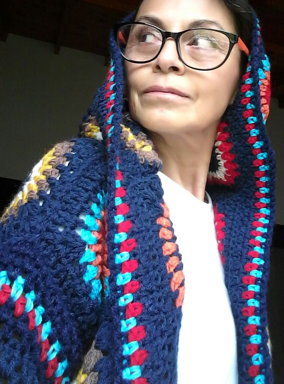 Mariana Hernández, vecina de Monte Grande que da talleres de tejido en 