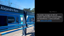 el 5g llego a alejandro korn: usuarios lo ven en sus celulares