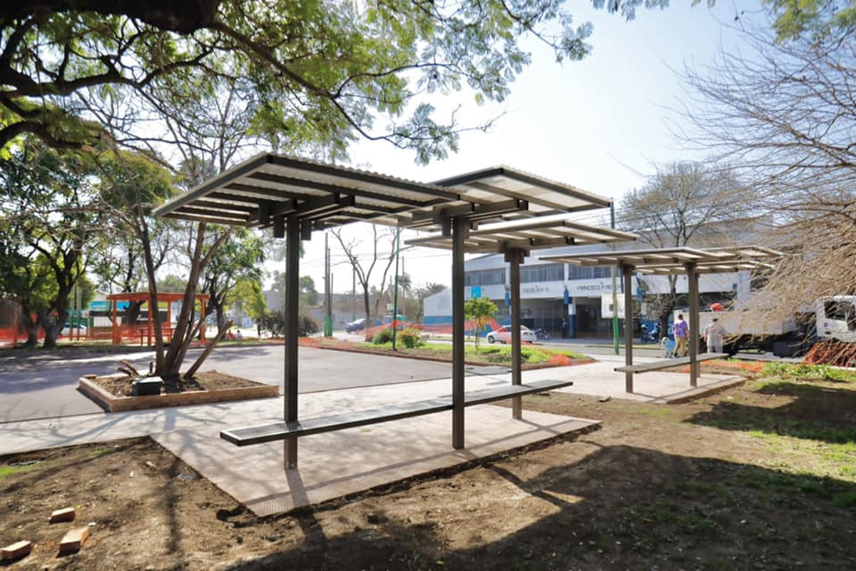 Tendrá piso de caucho en las zonas de juegos y nuevas pérgolas.