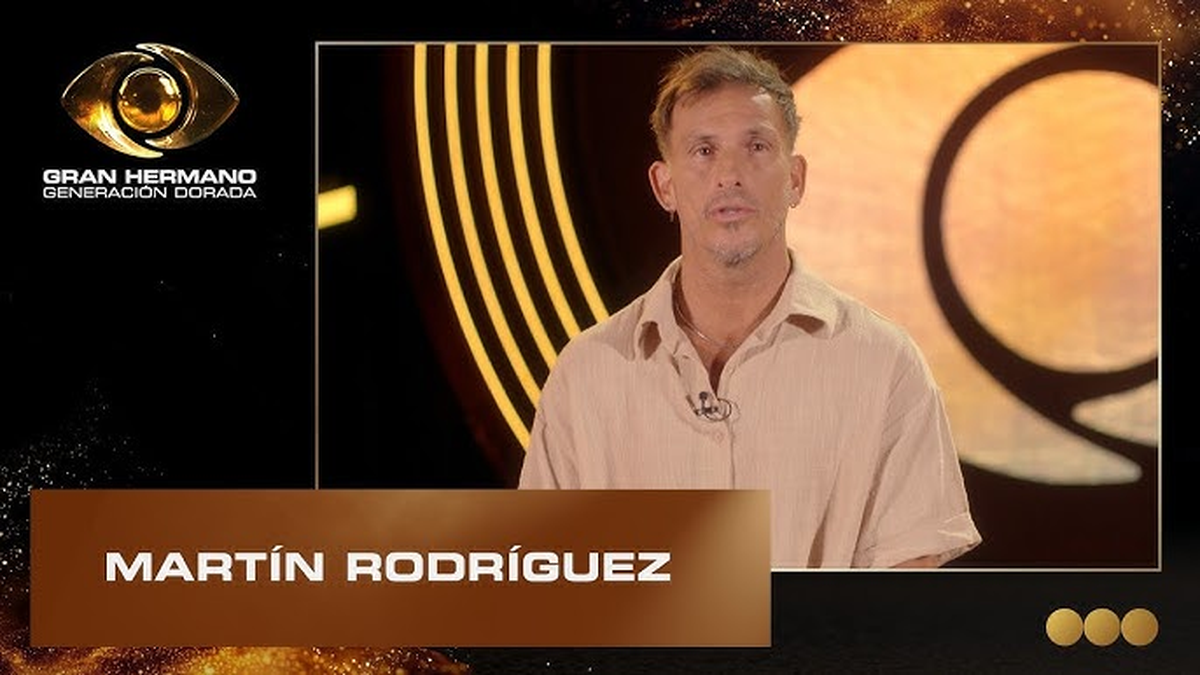 Martín Rodríguez antes de ingresar a Gran Hermano. 