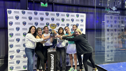 Las campeonas celebraron en Laisagues.