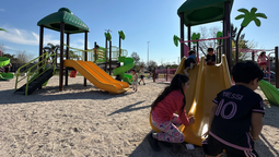 inauguraron la plaza libertad en longchamps tras obras de puesta en valor